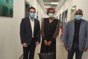 Enseignement Supérieur: la Direction Générale de la SMB reçoit la nouvelle équipe dirigeante de l'Institut Géomines