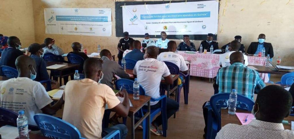 Campagne Foniké pour une élection apaisée en Guinée