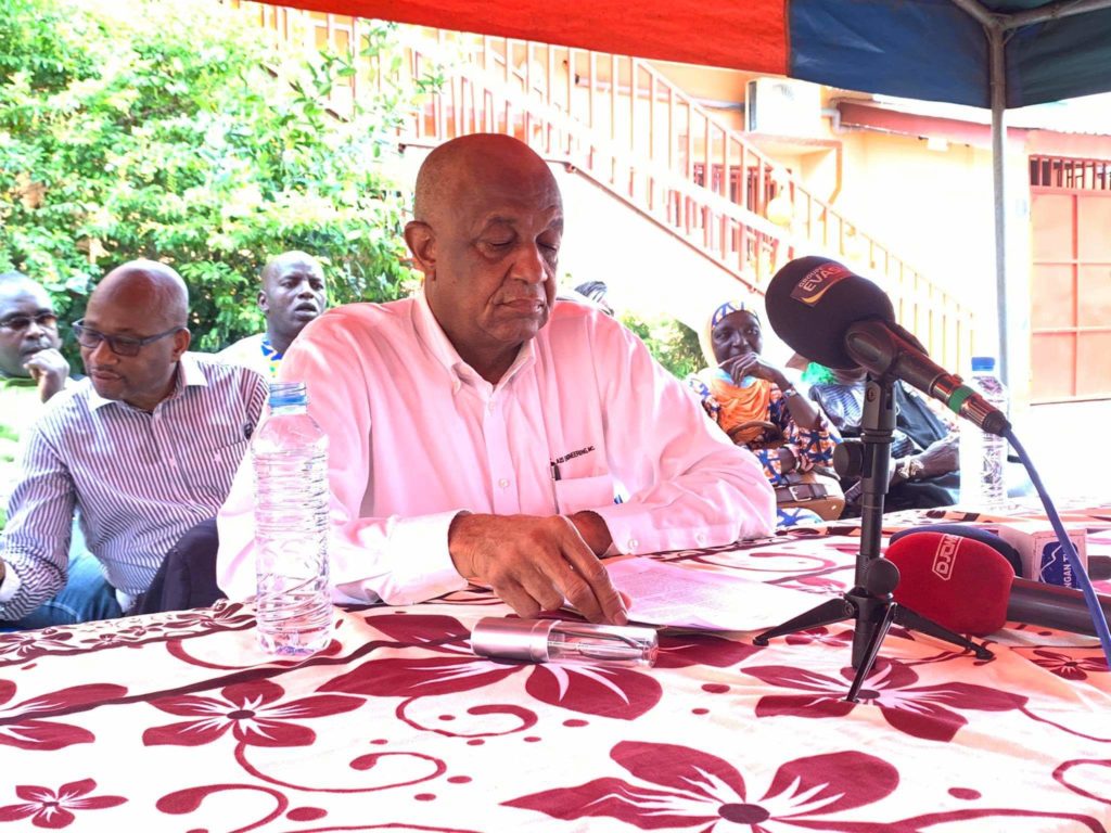 Résultats définitifs de l'élection: le candidat Abé Sylla officialise sa position (Déclaration)