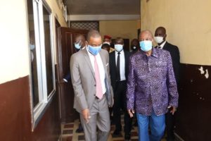 URGENT : Foniké Menguè à nouveau evacué à l'hopital ignace deen pour problème de santé dû aux conditions de détentions à la maison centrale de Conakry. Il sera admi au service d'Ophtalmologie et ORL. Source: sékou koundouno responsable des stratégies et planification du FNDC