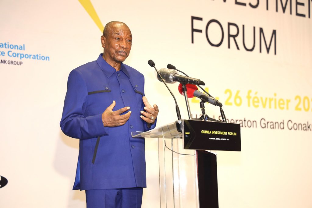 Alpha Condé se défoule: «Nous on n'a jamais mis des opposants en prison»