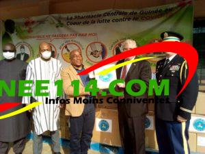 Lutte contre la Covid-19: les États-Unis d'Amérique offrent à la Guinée, des équipements de protection