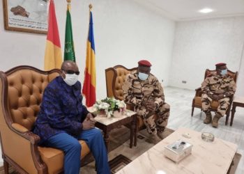 Obsèques du maréchal Idriss Deby Itno : Alpha Condé est arrivé à N’Djaména