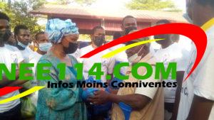 Humanitaire : l'ONG Cœur Alpha fait un don de vivres aux personnes démunies de la Cité de la Solidarité