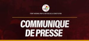 Le ministre Charles Right et le commissaire de l'aéroport: le FNDC fait un rappel
