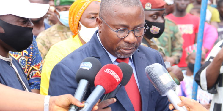 Prao-Guinée: inauguration d'infrastructures modernes au port de pêche de Koukoudé (Boffa), financées par le Banque mondiale