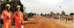 Winning Consortium Simandou (WCS) a terminé la réhabilitation de la route nationale Kankan–Kérouané