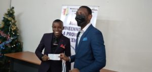 Entrepreneuriat: les quatre lauréats du Saden3 reçoivent la première tranche de leur prix