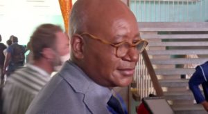 Ismaël Diakité (Chambre de mine) au sortir de la rencontre avec le président du CNRD: "C'est une rencontre assez constructive"