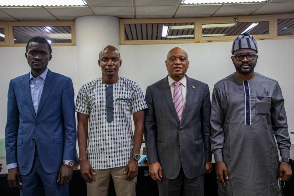 ABUJA: une délégation du FNDC reçue par le président de la Commission de la CEDEAO, Jean Claude Kassi Brou