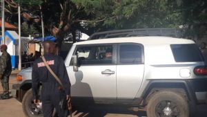 Que fait Ousmane Gaoual Diallo au palais Mohamed V ?