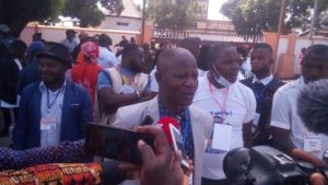 Jean Pierre Camara, coordinateur du comité d'accueil de Dadis: "Je suis vraiment comblé de joie".