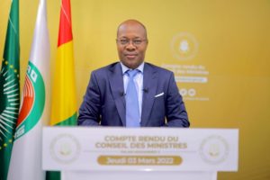 Compte-rendu du Conseil des ministres du 03 mars 2022