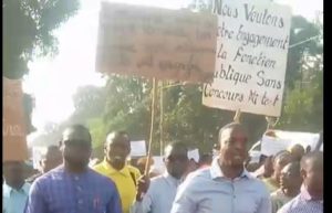 Des manifestations de rue à Kankan