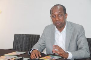 Présidence de la Chambre de commerce: le candidat Sory Doumbouya face à la presse