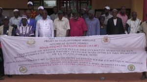 Siguiri: remise d'intrants et de semences aux producteurs de maïs