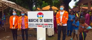 Boké : le Consortium SMB-WINING offre 3 hangars flambant neufs aux femmes des districts de Dapilon, Kaboyé et Katounou