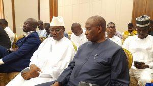 Rencontre du Médiateur-acteurs politiques: Ousmane Doré, Ousmane Kaba, Mohamed Lamine et autres déjà dans la salle