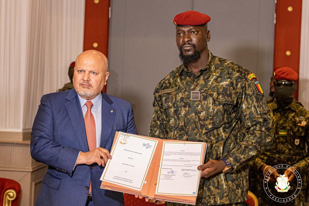 Procès du massacre du 28 septembre: la Guinée signe un protocole d’accord avec la CPI