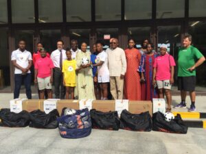 Accompagnement du football féminin: la fondation SMB-Winning offre de nouveaux équipements à l’académie sportive «Foot Elite»