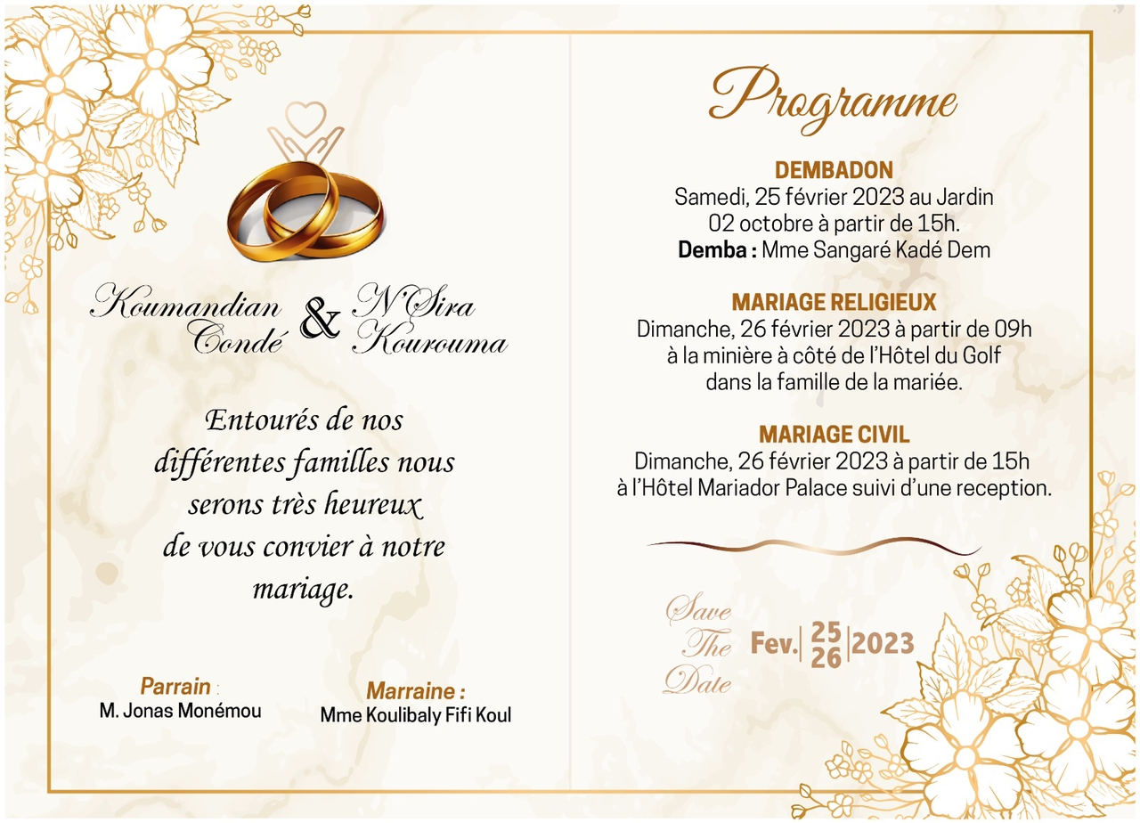 Koumandian dit oui à N'Sira Condé 