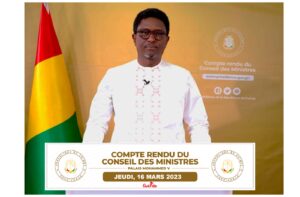 Compte rendu du Conseil des Ministres du jeudi 16 mars 2023