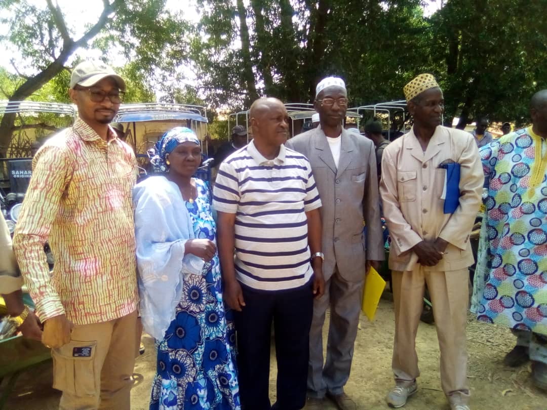 Travaux d’aménagement hydro agricole à Timbi (Pita): une mission du PDAIG évalue les travaux et fait un don de matériel aux usagers   