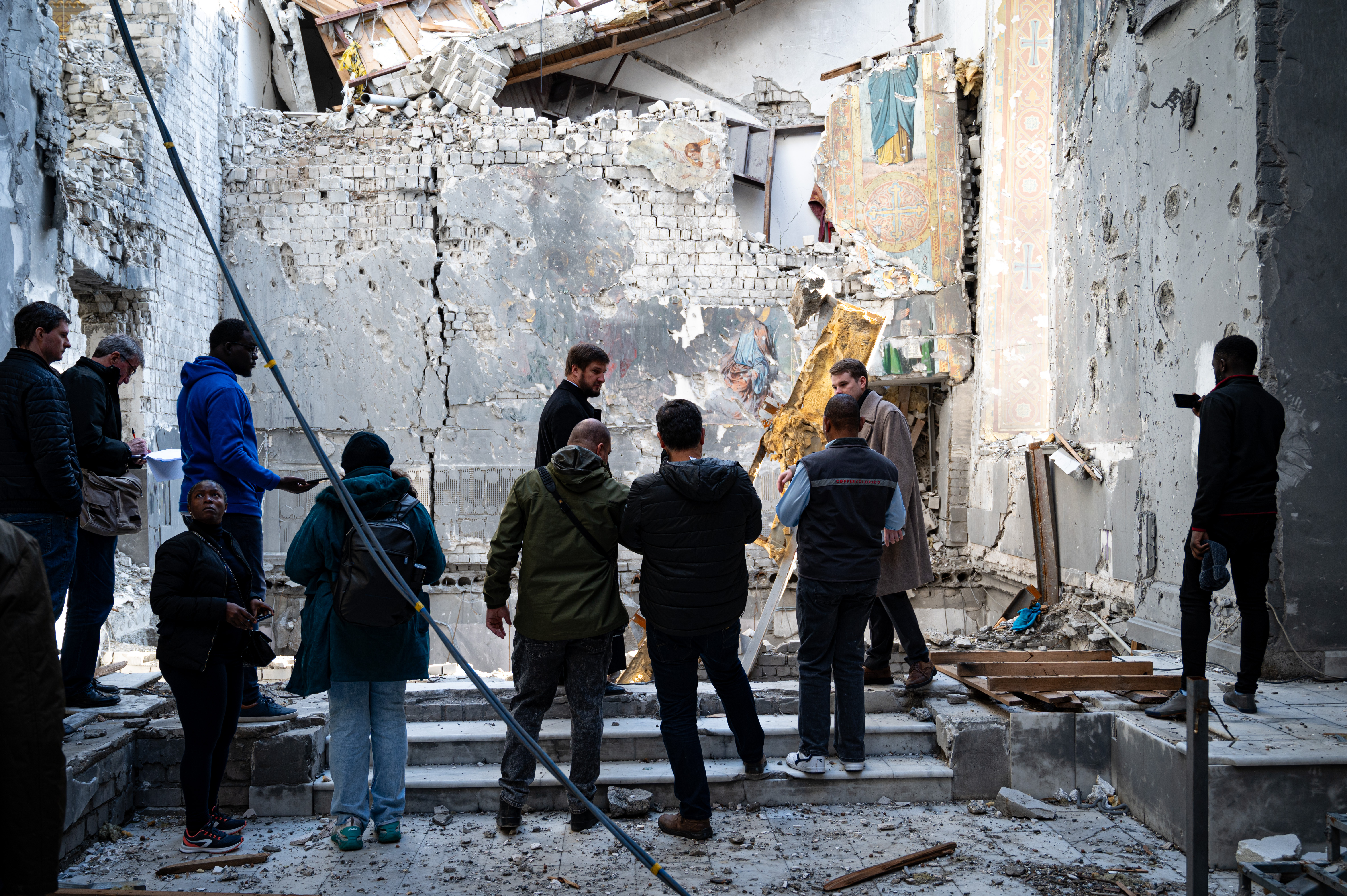 Russie/Ukraine: une quinzaine de journalistes africains partis couvrir la guerre... 