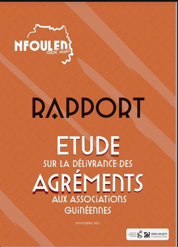 En Guinée, près d'une ONG sur trois n'a jamais obtenu d'agrément malgré les démarches !