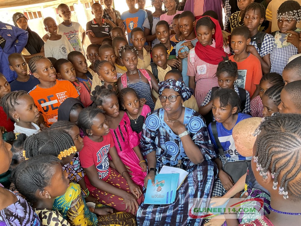 Dinguiraye: la ville d'Elhad Oumar Tall accueil les 72 heures du livre