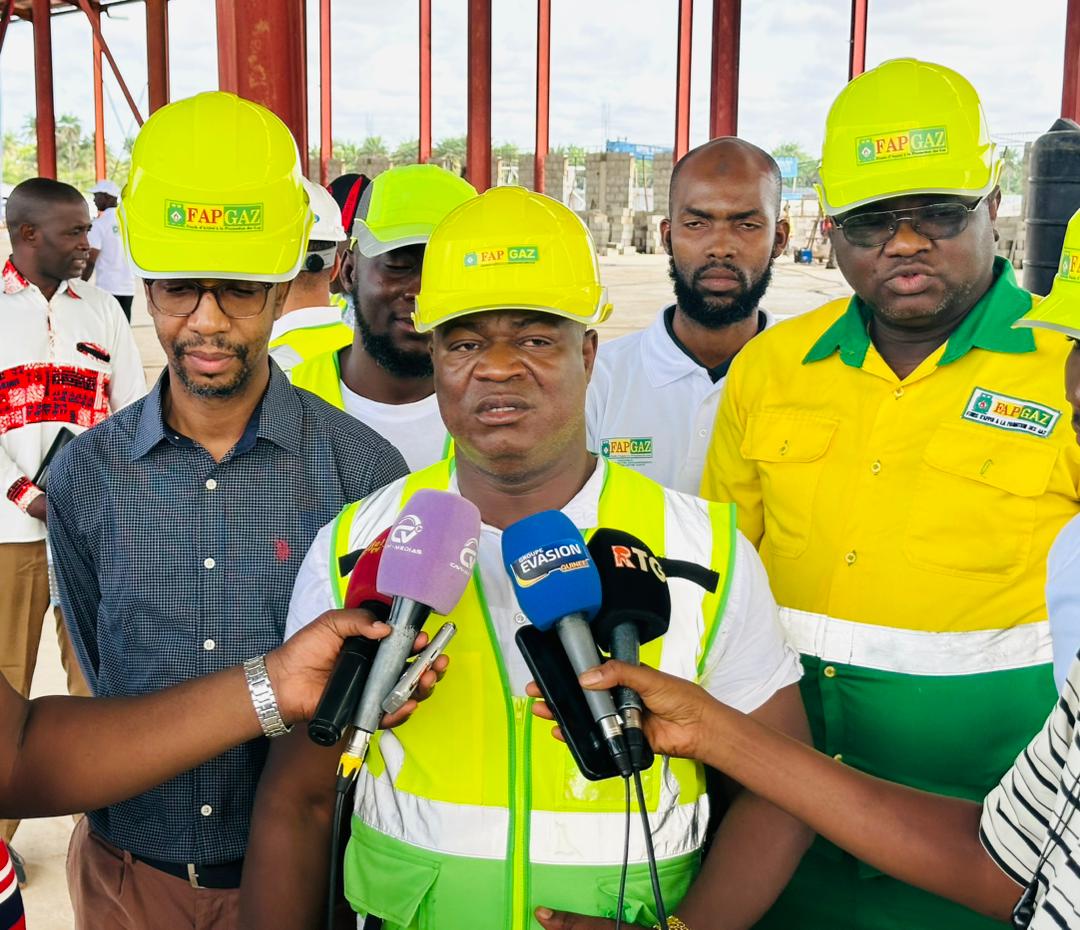 FAPGAZ: une délégation du ministère de l'Energie visite le chantier du complexe gazier de Konta