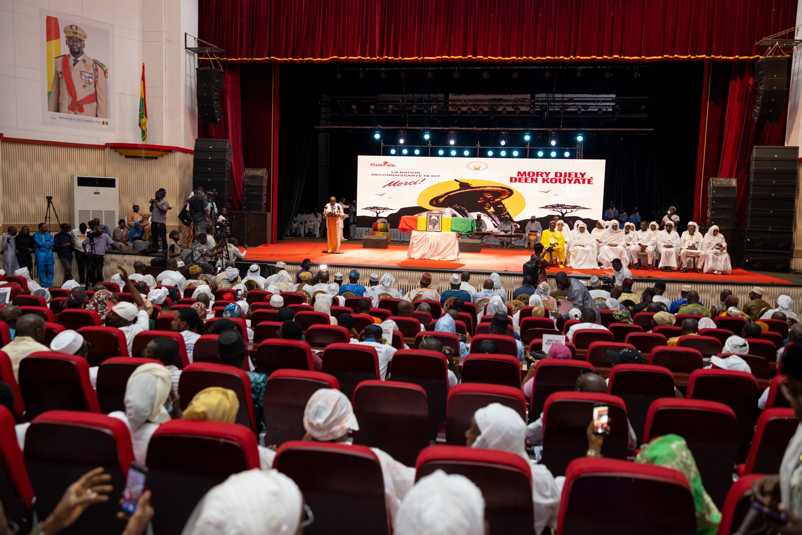 Le ministère de la Culture, du Tourisme et de l'Artisanat a rendu un dernier hommage à Mory Djely Deen Kouyaté
