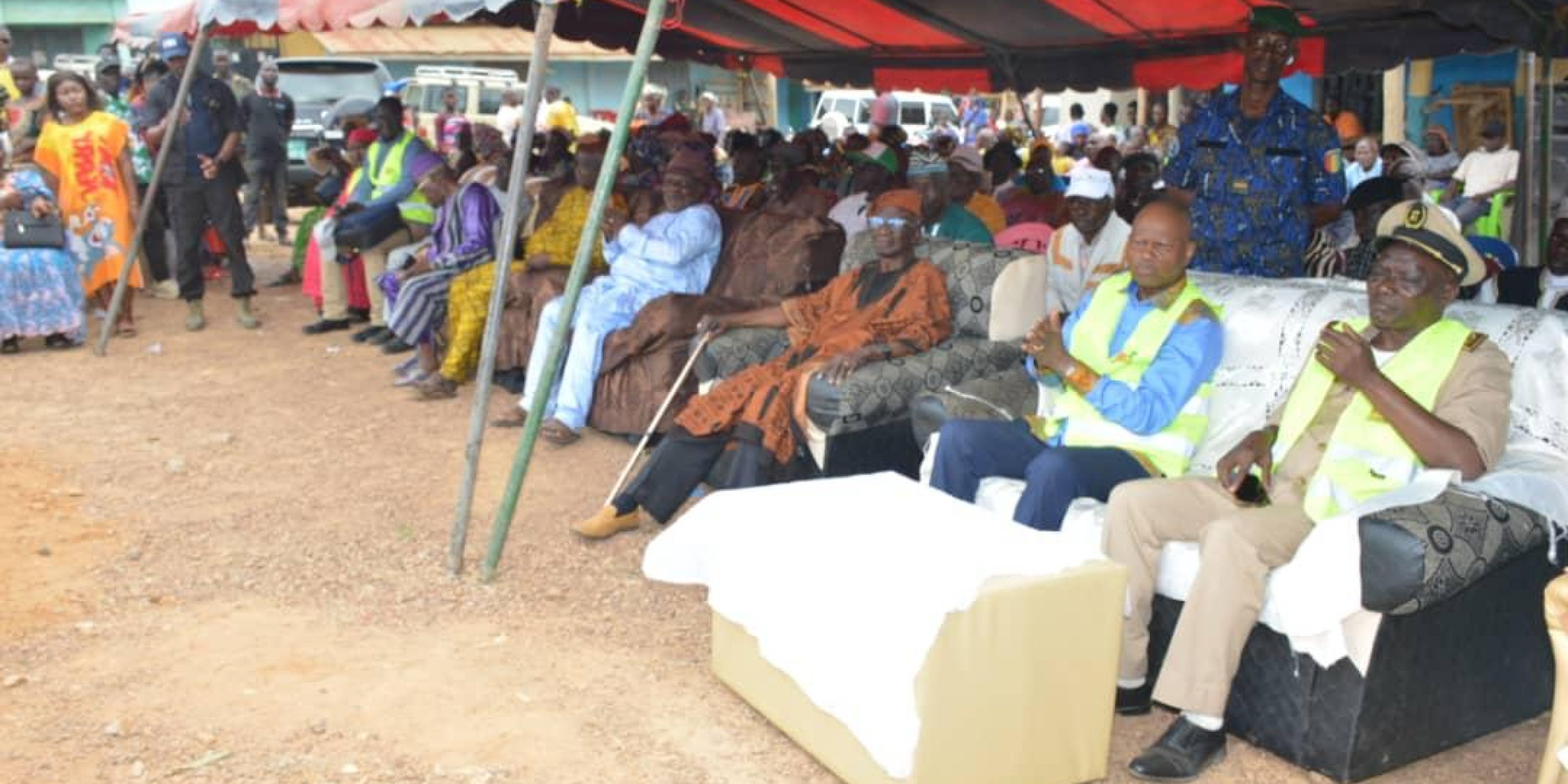 N'Zerekore : démarrage de la construction du siège régional de la HAC dans une grande ferveur