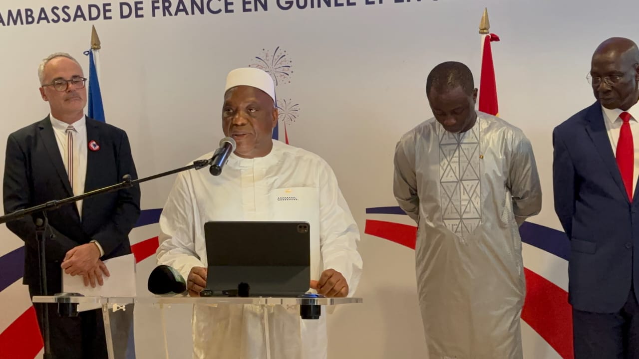 La France célèbre le 14 juillet à Conakry : Luc Briard réaffirme un partenariat d’avenir avec la Guinée