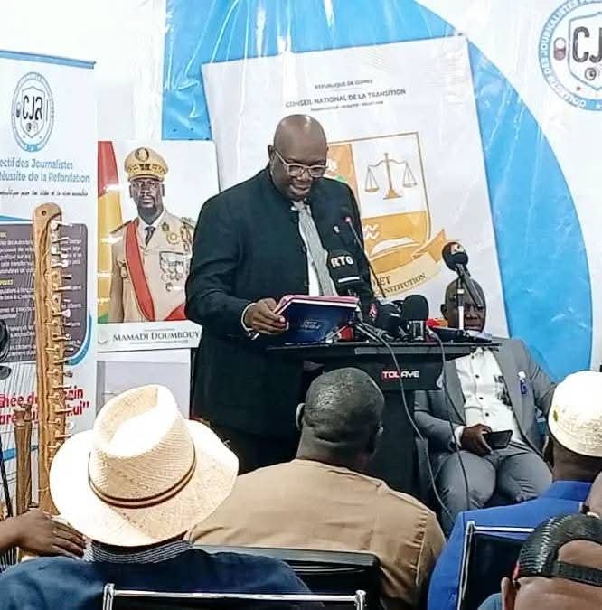 Transition en Guinée : lancement officiel du Collectif des Journalistes pour la Réussite de la Refondation (CJ2R)