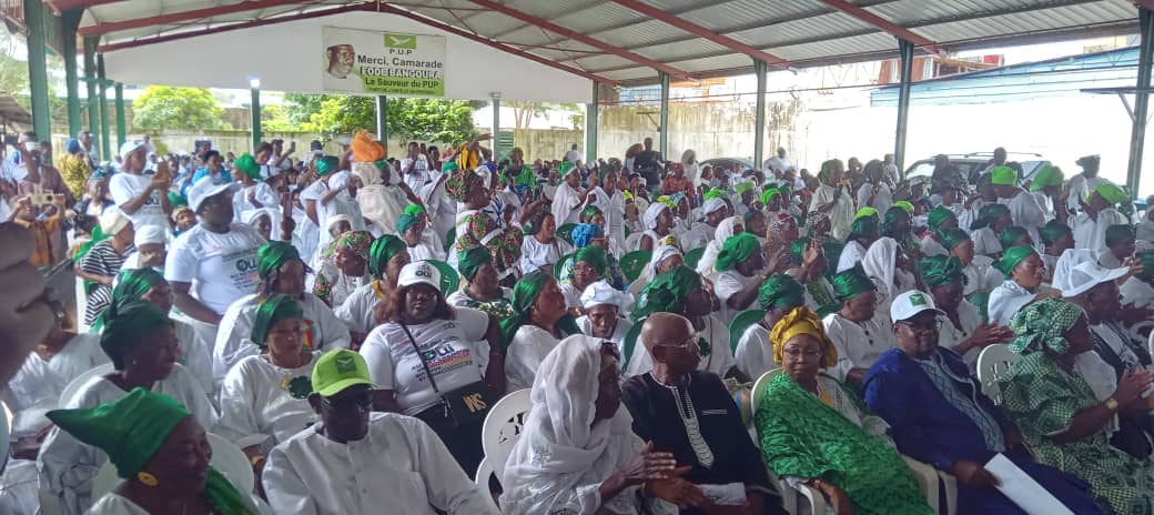 AG du PUP : Les militants et sympathisants rendent hommage au feu Général Lansana CONTE