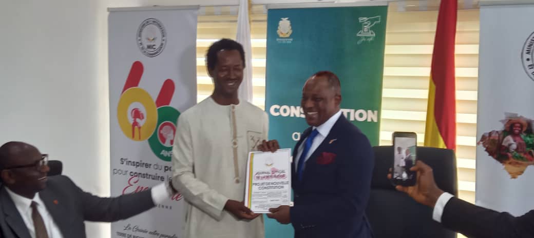 Vulgarisation du rojet de nouvelle Constitution : Le ministre Fana SOUMAH a reçu des responsables et représentants des associations de presse 