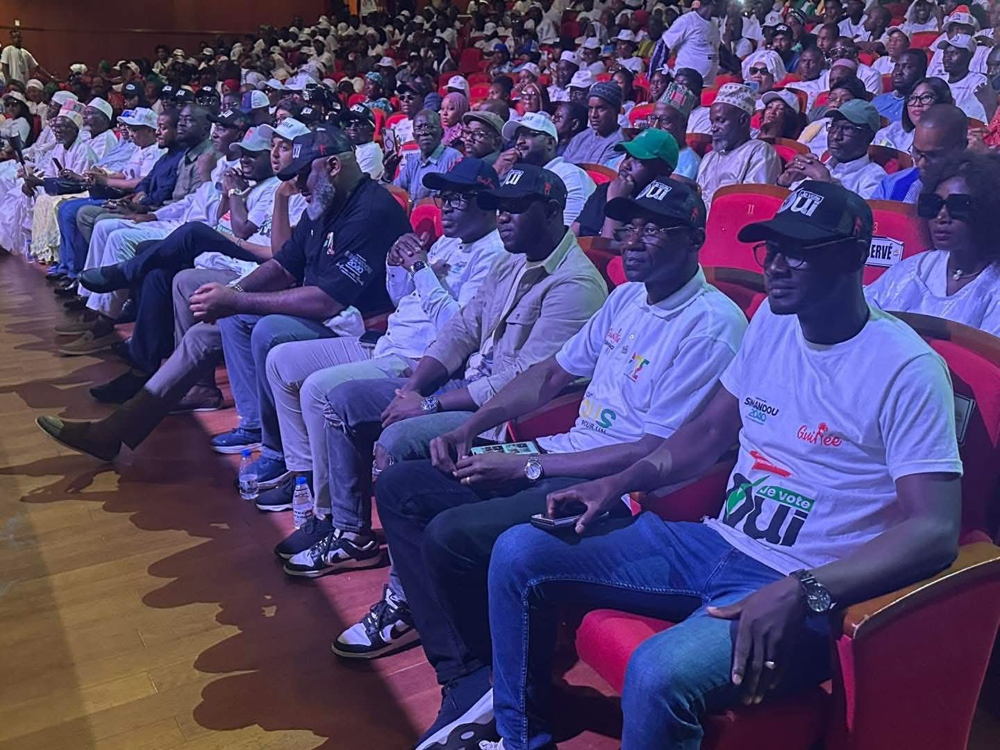 Grand Théâtre de Dakar : Le ministre du Tourisme participe à un grand rassemblement en faveur de la nouvelle Constitution