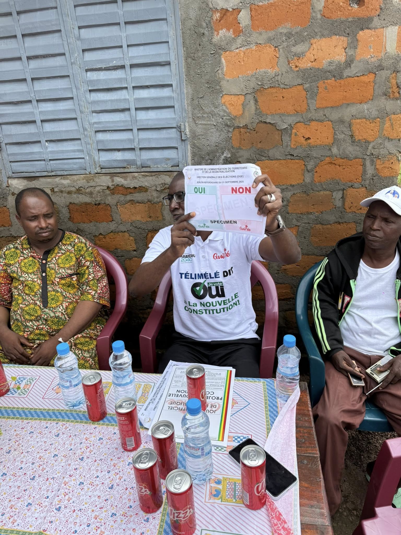 Télimélé : Azoca BAH au cœur de la mobilisation pour le « Oui » au référendum 