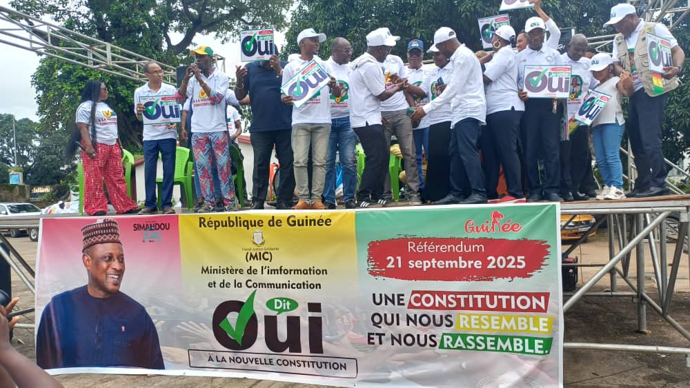 Nouvelle Constitution : le ministre Fana Soumah mobilise les travailleurs en faveur du OUI