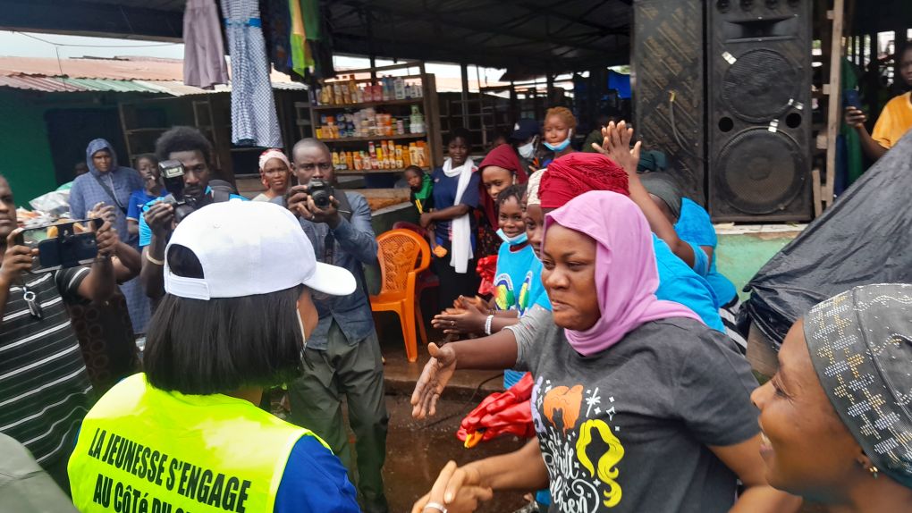 Référendum : Mariame Daff appelle les femmes du marché CBA Kountia à voter « OUI » pour la nouvelle Constitution