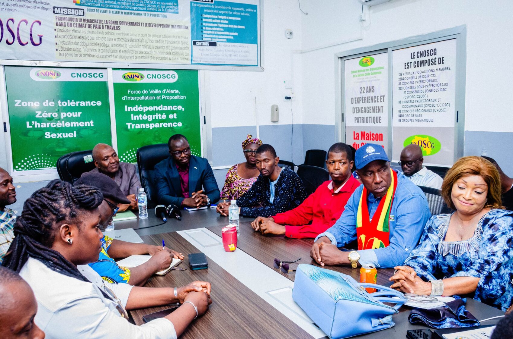 Lutte contre la corruption : Le CNOSCG promet d’accompagner l’Agence nationale de lutte contre la corruption