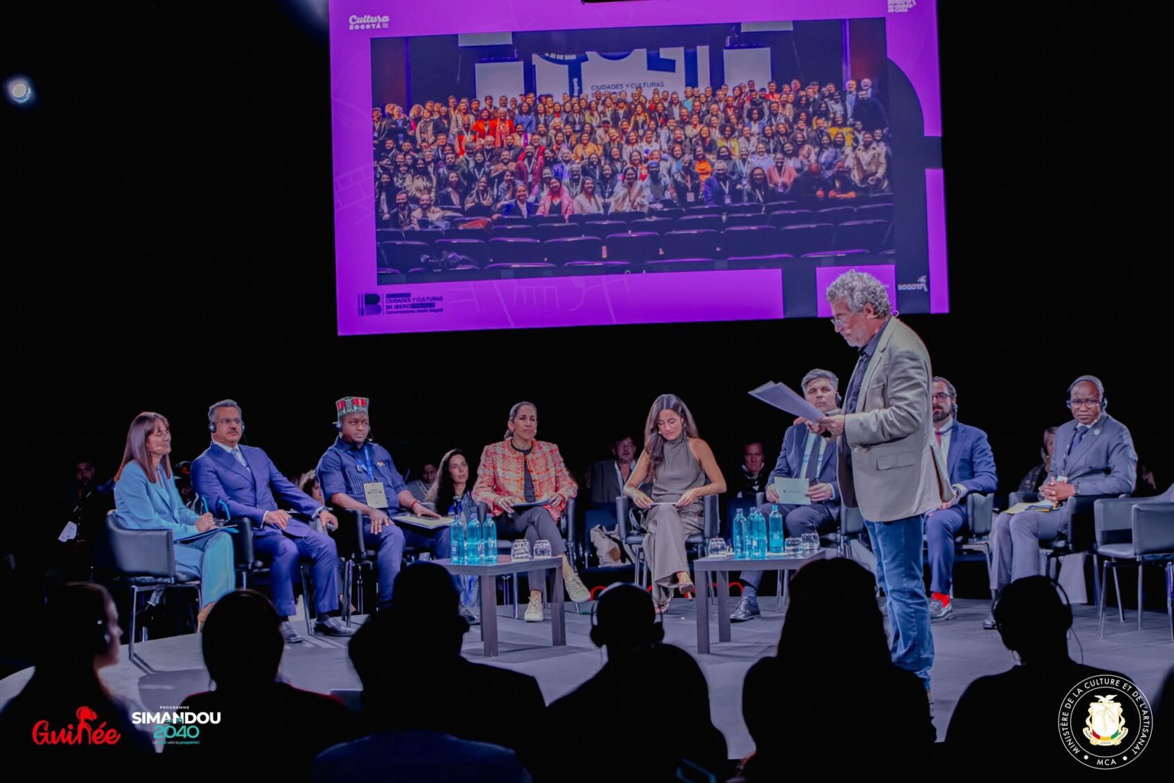 MondialCult 2025 : Moussa Moïse Sylla présente la vision culturelle de la Guinée à Barcelone