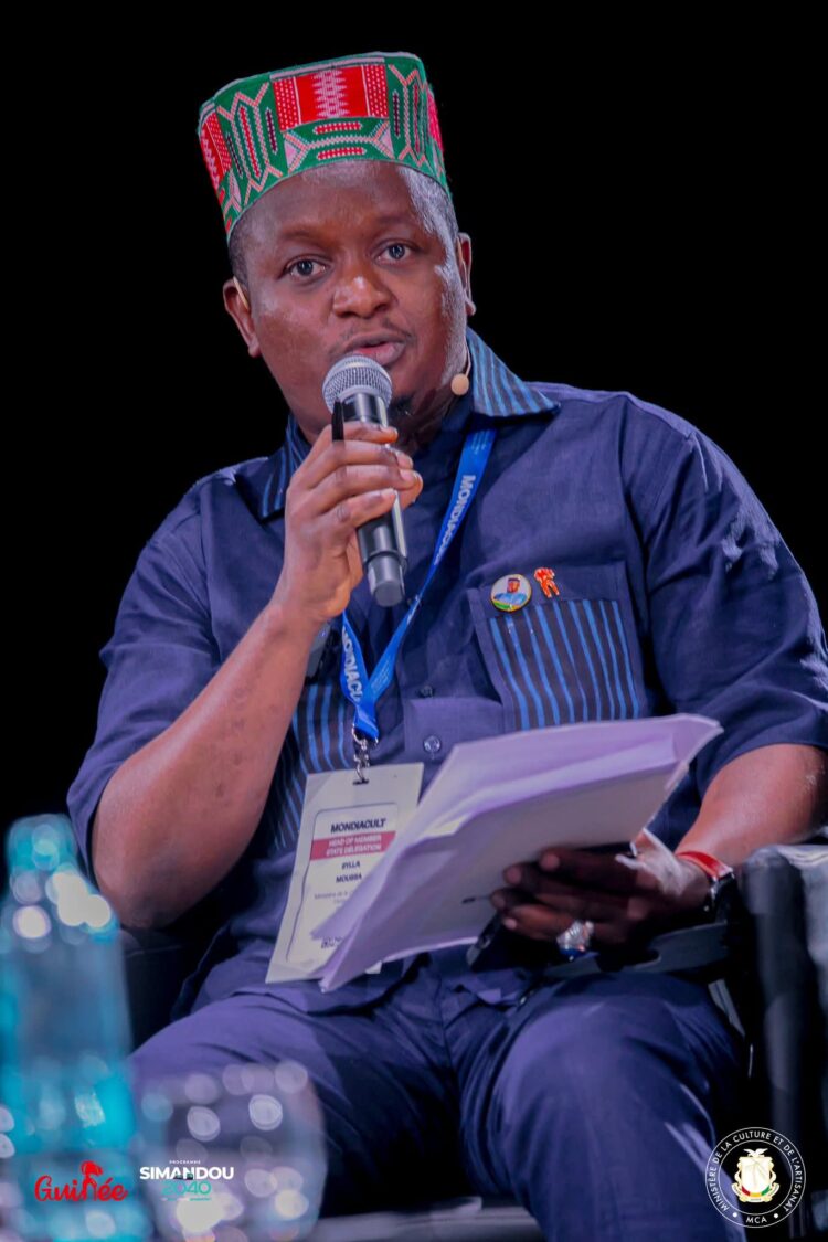 MondialCult 2025 : Moussa Moïse Sylla présente la vision culturelle de la Guinée à Barcelone