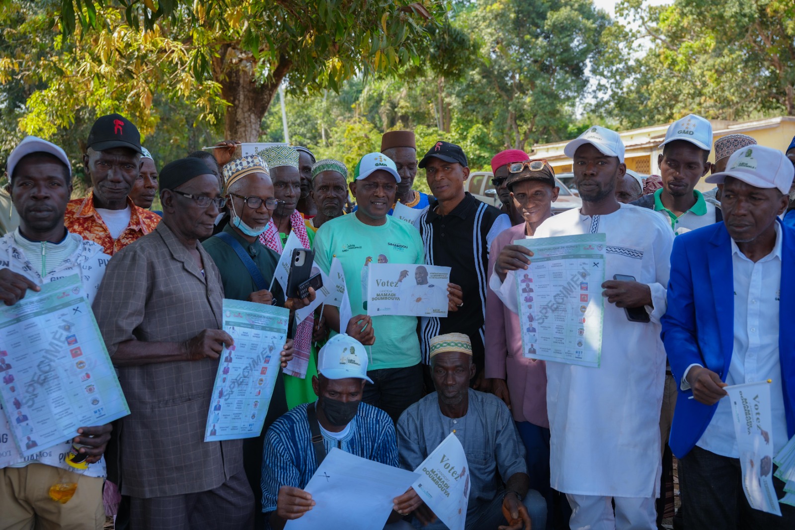 Fria-Banguigny / campagne présidentielle : le Ministre Fana Soumah réussit un grand coup en faveur de la GMD, des adhésions significatives