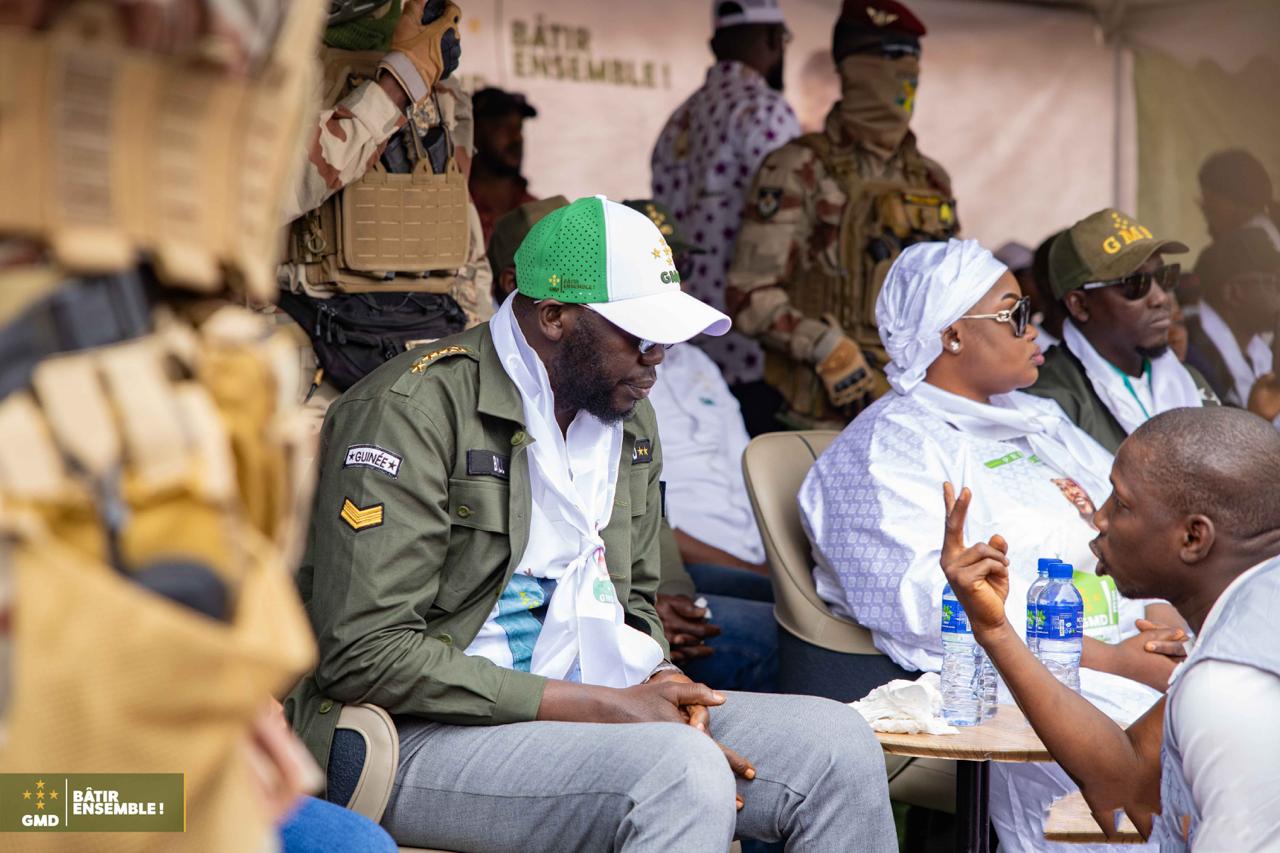 Forte mobilisation à Bâtè nafadji pour Mamadi Doumbouya