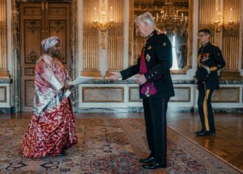 BRUXELLES : l’Ambassadrice Aïcha Nanette Conté a officiellement présenté ses Lettres de Créance au Roi Philippe de Belgique