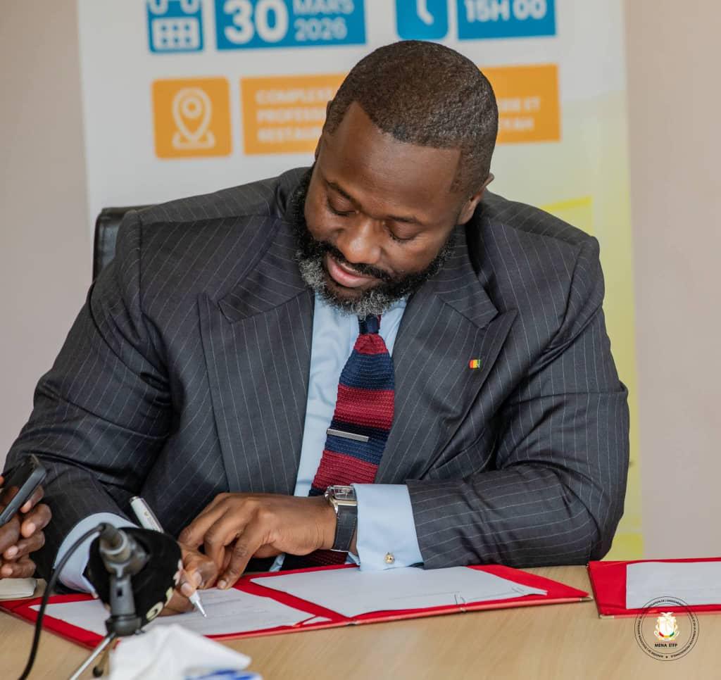Adéquation entre formation et besoins du marché: signature d'un protocole d'accord stratégique à la veille de l’ouverture du complexe de formation professionnelle de Nongo 