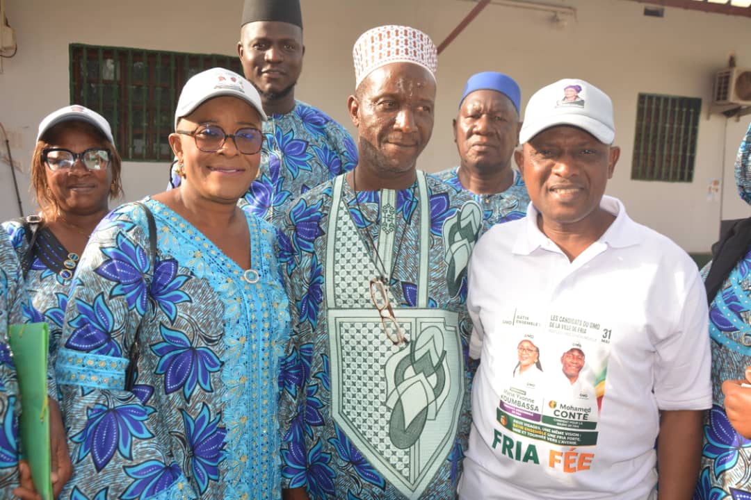 Fria:  le conseiller Fana Soumah intensifie la mobilisation pour porter les candidats de la GMD vers la victoire