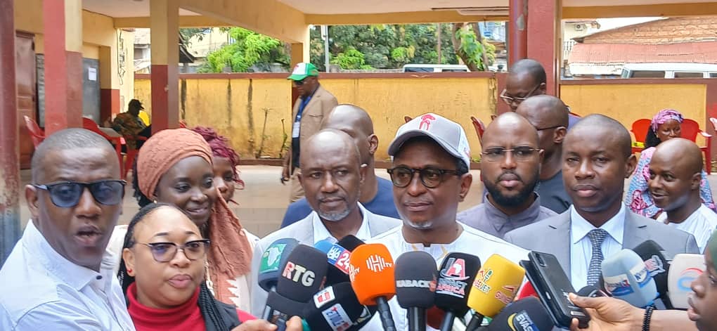 Examen d'entrée en 7ème année : les épreuves officiellement lancées par le ministre, Alpha Bacar